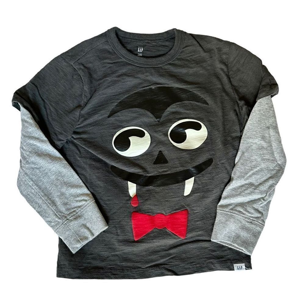 Cute Halloween Vampire Raglan T-Shirt, 5
